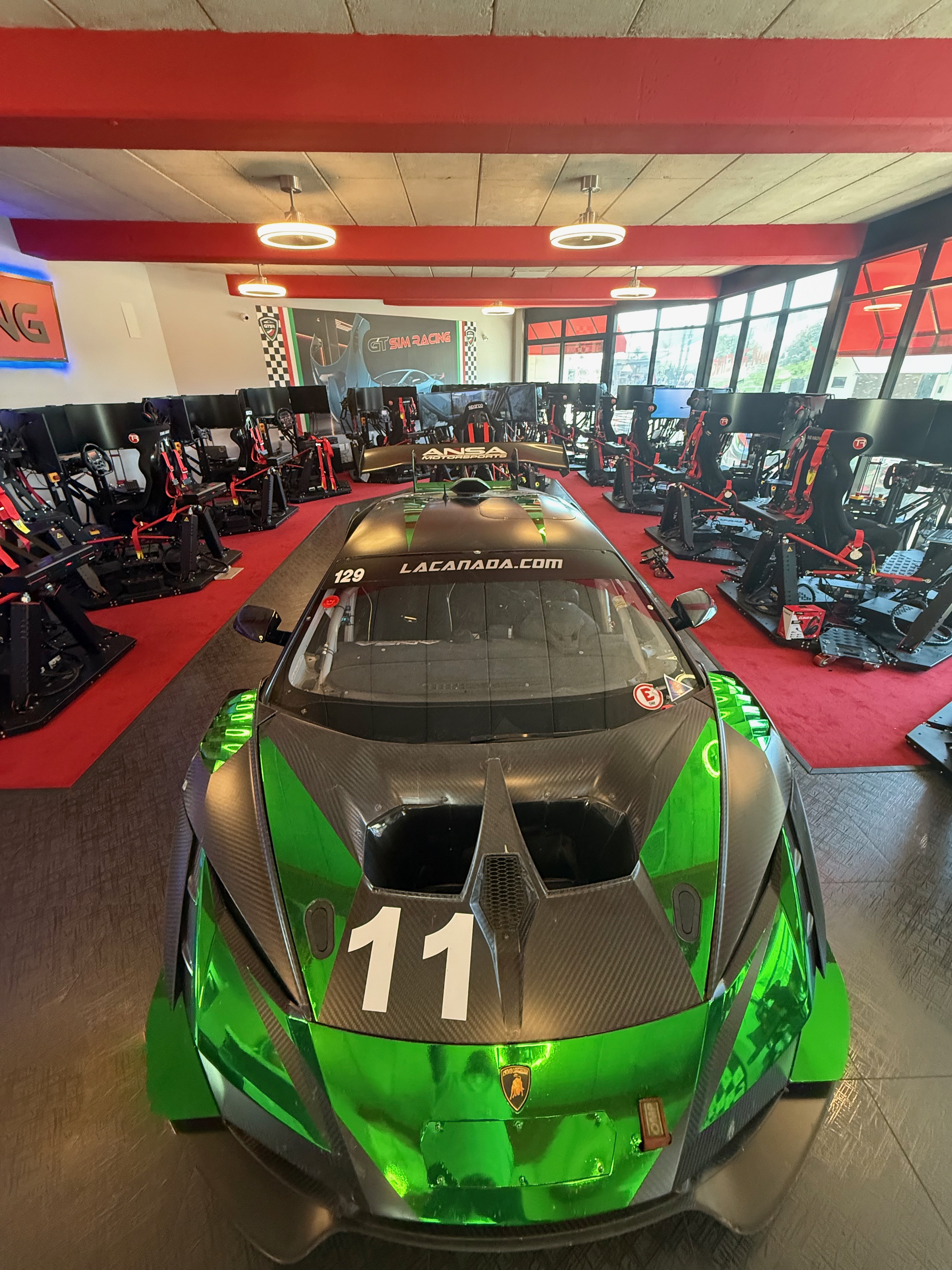 High-end sim racing hardware